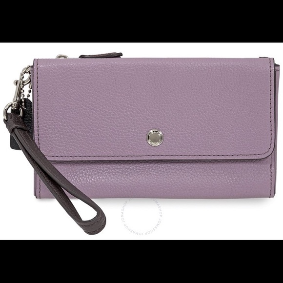 NWT Authentic Coach Triple Wristlet - Picture 6 of 7